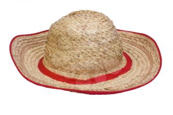 Close-up of a straw hat