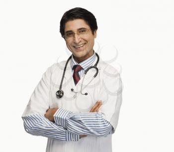 Portrait of a doctor smiling