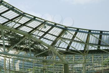 Low angle view of a stadium, Aviva Stadium, Dublin, Republic of Ireland