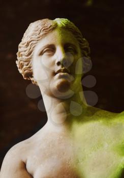 Statue of Venus de Milo in a museum, Musee du Louvre, Paris, France