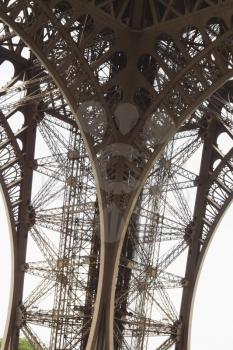 Low angle view of a tower, Eiffel Tower, Paris, France