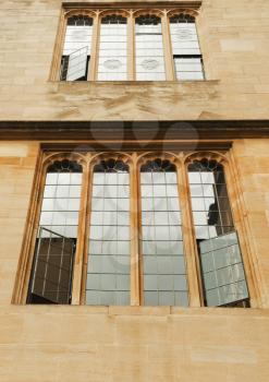 Low angle view of a building, Oxford University, Oxford, Oxfordshire, England