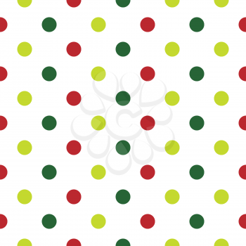 Royalty Free Clipart Image of a Spotted Background