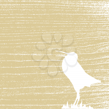 Royalty Free Clipart Image of a Bird Background