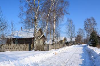 road in village