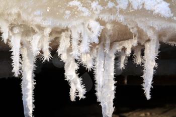 ice on river