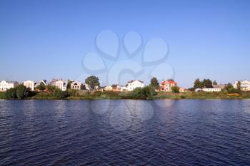 cottages on coast river