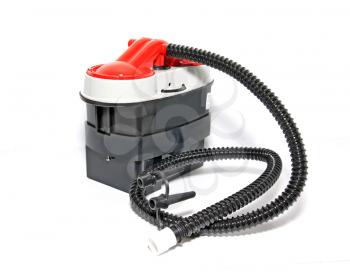 air electric pump on white background