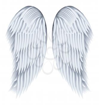 Wings, file EPS.8 illustration.