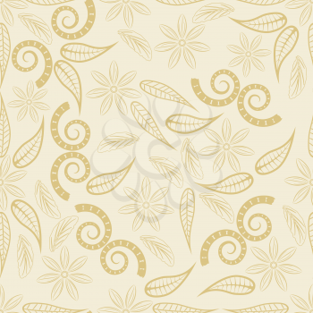 Abstract ornament background, seamless pattern, EPS8 - vector graphics.