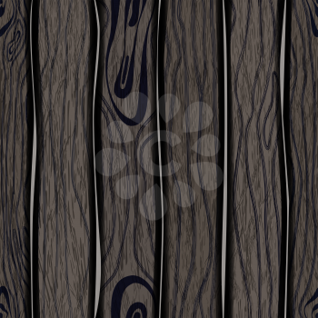 Wood texture seamless background, EPS10 - vector graphics.