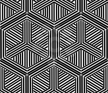 Seamless Geometric Pattern Abstract. Japanese style graphics