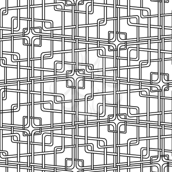 Seamless Geometric Pattern Abstract. Japanese style graphics