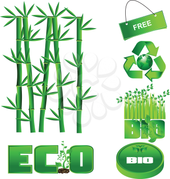 Royalty Free Clipart Image of a Ecology