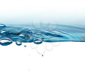 Macro Water Drop Stock Photo