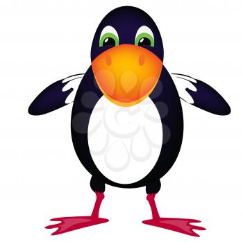 Royalty Free Clipart Image of a Penguin