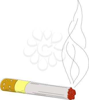 Sketch cigarettes. eps10