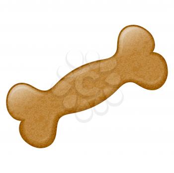 Dog biscuits in the shape of bones