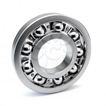 Bearings isolated on white background. 3d illustration.