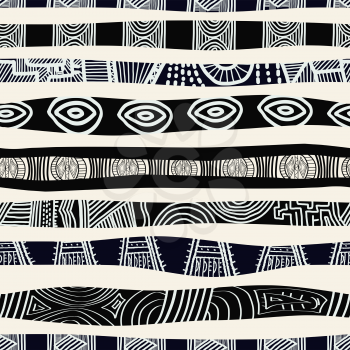 African ethnic seamless pattern. Vector illustration.