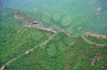 Beautiful Great Wall landscape near the Beijing