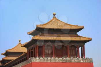Emperor ancient temple in the Forbidden city