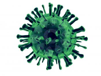 Royalty Free Clipart Image of a Virus