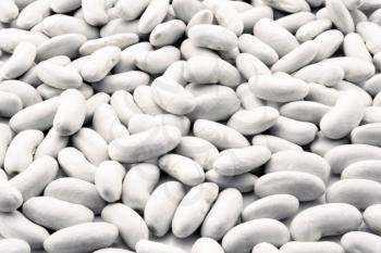  Close-up view of white beans