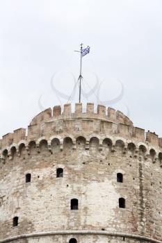 The White Tower in Thessaloniki, Greece