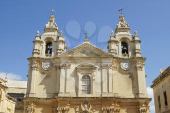 St. Paul’s Cathedral in Mdina, Malta
