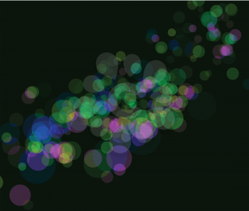 Royalty Free Clipart Image of a Blurred Light Background