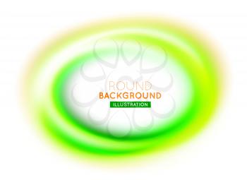 Abstract circle bright background Vector illustration on white