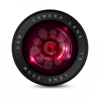 Red lens