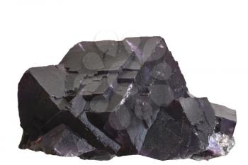 The black gem Morion, it is also called smoky quartz