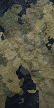 Camouflage pattern cloth texture. Abstract background and texture for design.