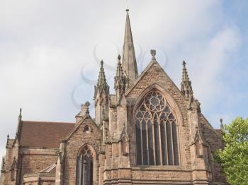 Saint Martin Church in Birmingham, England, UK
