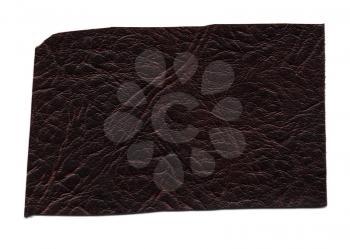 dark brown leatherette sample useful as a background