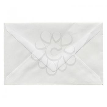 A letter envelope for mail postage shipping - isolated over white background