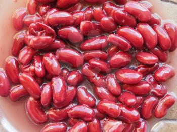 red kidney beans variety of common bean (Phaseolus vulgaris) legumes vegetables vegetarian food