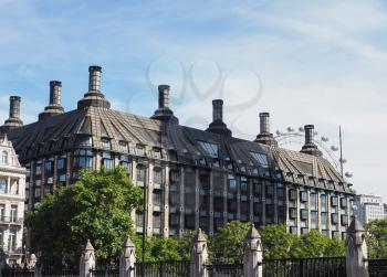 Portcullis House (PCH) offices for members of Parliament in London, UK