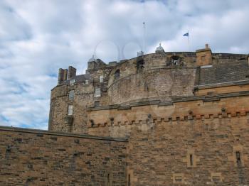 Edinburgh castle in Scotland, Great Britain, United Kingdom
