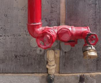 indoor fire hose valve for fire safety