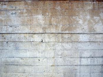Detail of a raw reinforced concrete wall background