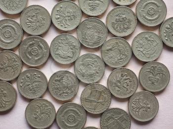 British Pound coins currency of the United Kingdom