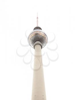 TV Fernsehturm Television tower in Berlin Germany