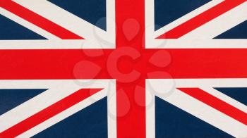 The national flag of the United Kingdom aka Union Jack