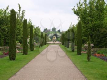 Regent's Park landscape in London, England, UK