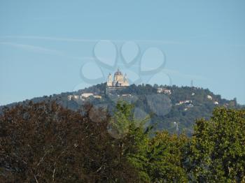 Basilica di Superga church on Turin hills, Italy