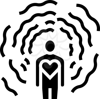 self-awareness soft skill glyph icon vector. self-awareness soft skill sign. isolated contour symbol black illustration