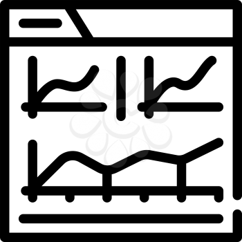 review internet store infographic line icon vector. review internet store infographic sign. isolated contour symbol black illustration